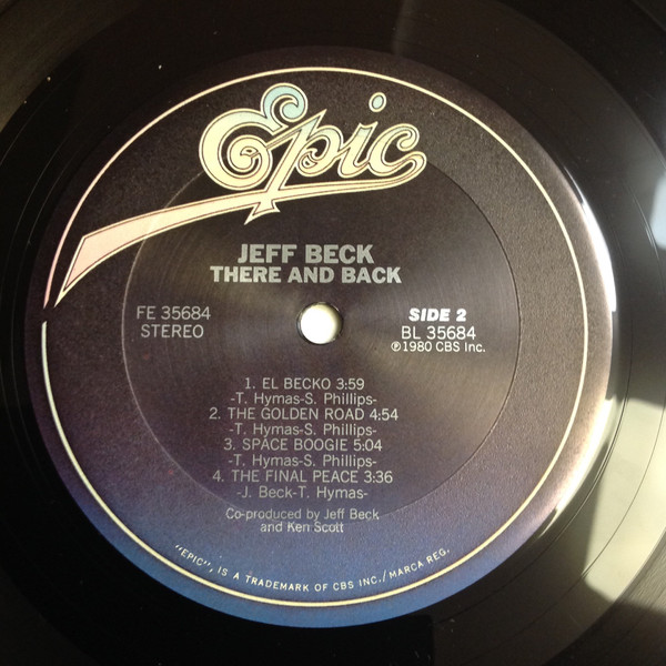 There &amp; Back - Jeff Beck - LP - Pre Owned Vinyl (Arrives in 21days)