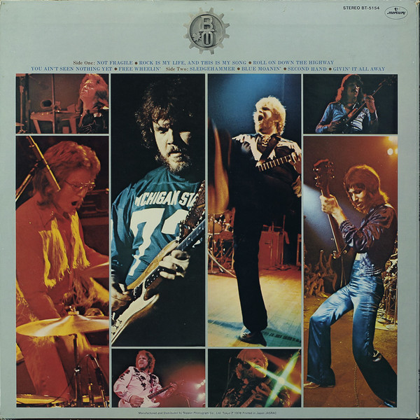 Not Fragile - Bachman-Turner Overdrive - LP - Pre Owned Vinyl (Arrives in 21days)