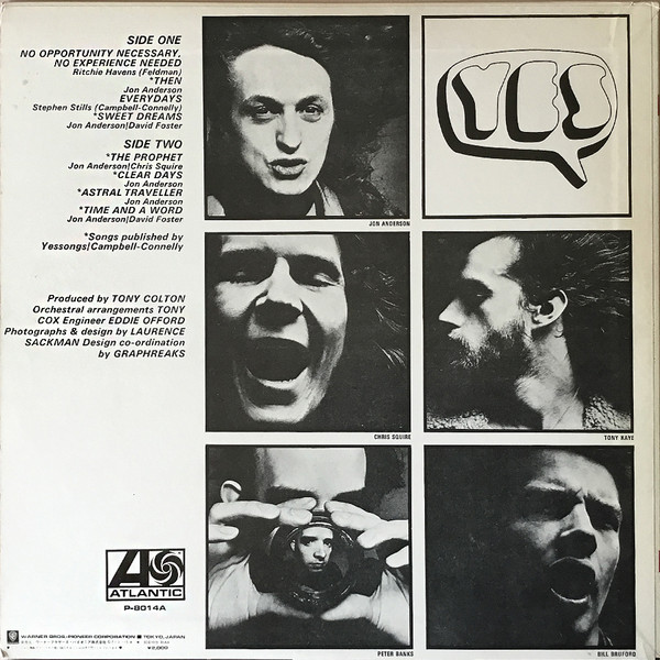 Time And A Word - Yes - LP - Pre Owned Vinyl (Arrives in 21days)