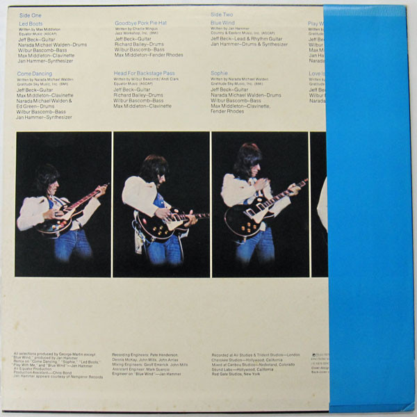 Wired - Jeff Beck - LP - Pre Owned Vinyl (Arrives in 21days)