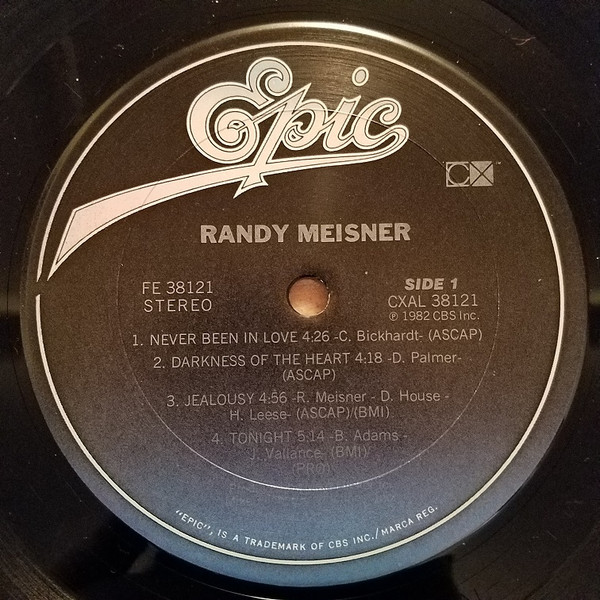 Randy Meisner - Randy Meisner - LP - Pre Owned Vinyl (Arrives in 21days)