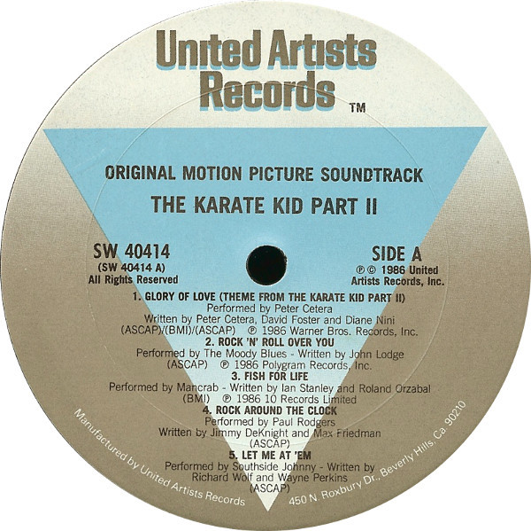 The Karate Kid Part II (Original Motion Picture Soundtrack) - Various - LP - Pre Owned Vinyl (Arrives in 21days)