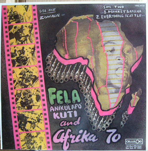 Zombie - Fẹla* And Afrika 70* - LP - Pre Owned Vinyl (Arrives in 21days)