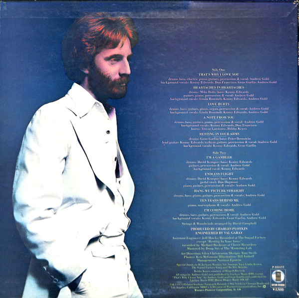 Andrew Gold - Andrew Gold - LP - Pre Owned Vinyl (Arrives in 21days)