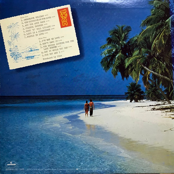 Tropical &amp; Love - 10cc - LP - Pre Owned Vinyl (Arrives in 21days)