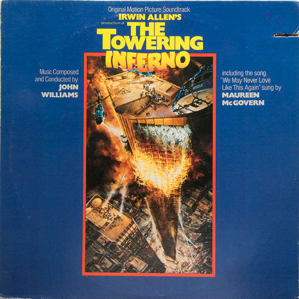 Irwin Allen's Production Of The Towering Inferno (Original Motion Picture Soundtrack) - John Williams (4) - LP - Pre Owned Vinyl (Arrives in 21days)