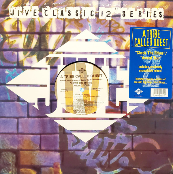 Check The Rhime / Award Tour - A Tribe Called Quest - LP - Pre Owned Vinyl (Arrives in 14days)