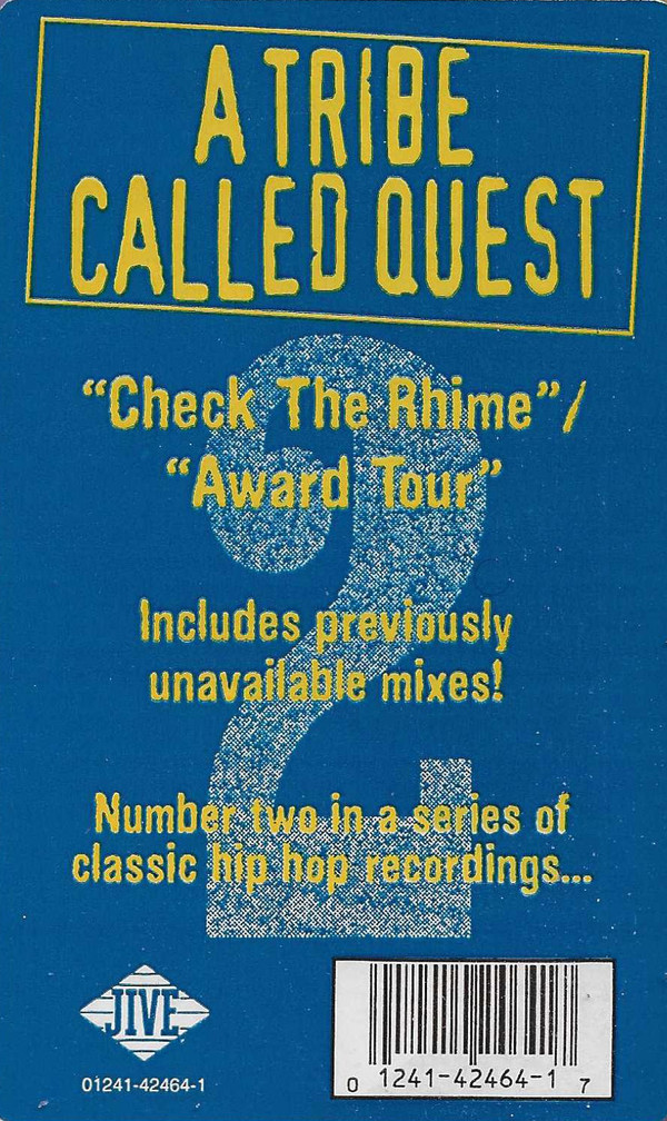 Check The Rhime / Award Tour - A Tribe Called Quest - LP - Pre Owned Vinyl (Arrives in 14days)