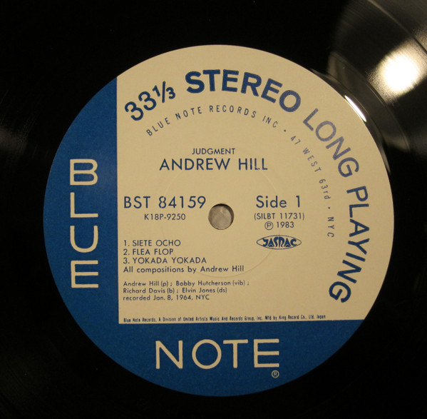 Judgment! - Andrew Hill - LP - Pre Owned Vinyl (Arrives in 21days)