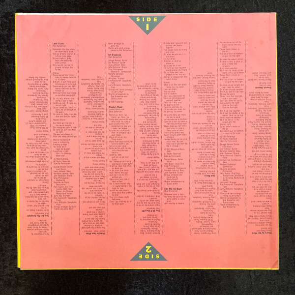 Give Me The Night - George Benson - LP - Pre Owned Vinyl (Arrives in 21days)