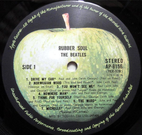 Rubber Soul - The Beatles - LP - Pre Owned Vinyl (Arrives in 21days)
