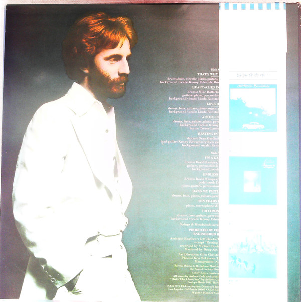 Andrew Gold - Andrew Gold - LP - Pre Owned Vinyl (Arrives in 21days)