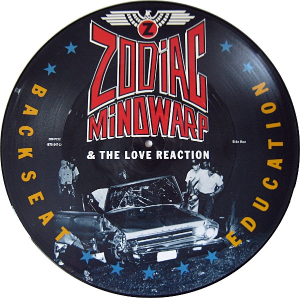 Backseat Education - Zodiac Mindwarp &amp; The Love Reaction* - LP - Pre Owned Vinyl (Arrives in 21days)