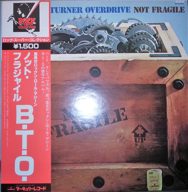 Not Fragile - Bachman-Turner Overdrive - LP - Pre Owned Vinyl (Arrives in 21days)