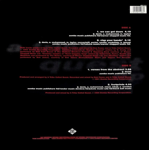A Tribe Called Quest EP - A Tribe Called Quest - LP - Pre Owned Vinyl (Arrives in 14days)