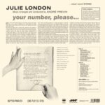JWR4626 JULIE LONDON YOUR NUMBER PLEASE.indd