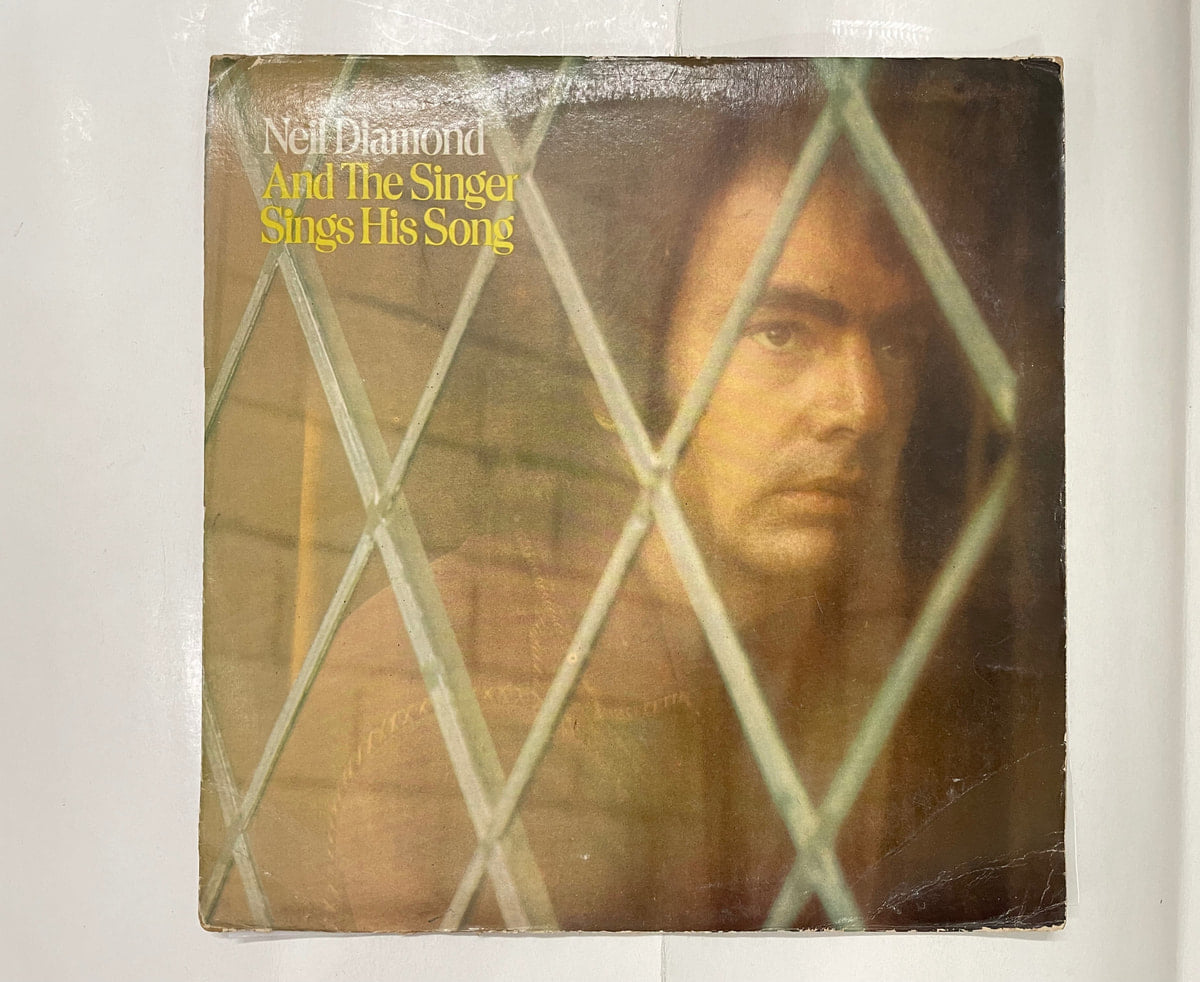 And The Singer Sings His Song - Neil Diamond Used Vinyl LP Record