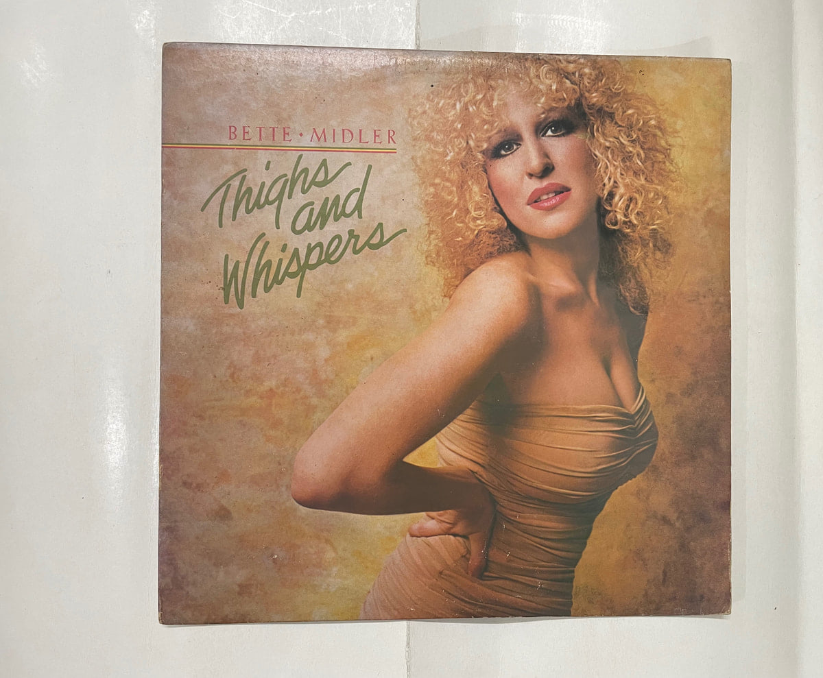 Thighs And Whispers - Bette Midler Used Vinyl LP Record