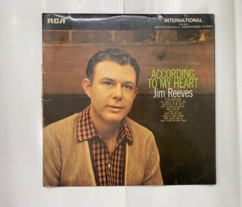 According To My Heart - Jim Reeves Used Vinyl LP Record