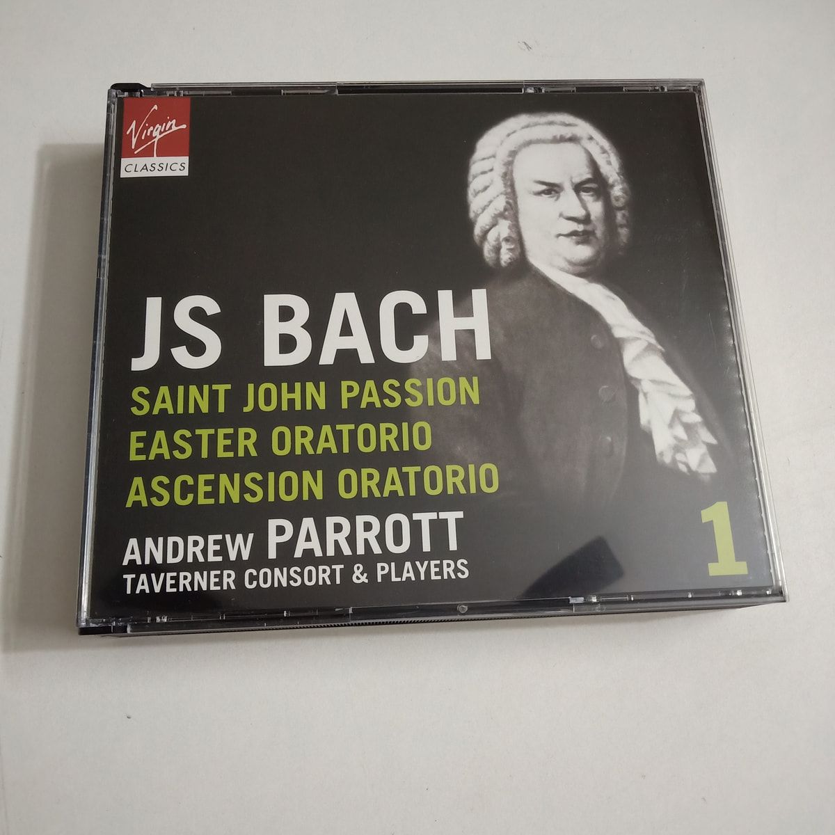 JS Bach Saint John Passion Easter Oratorio Ascension Oratorio. 1,2 - Johann Sebastian Bach Used Audio CD