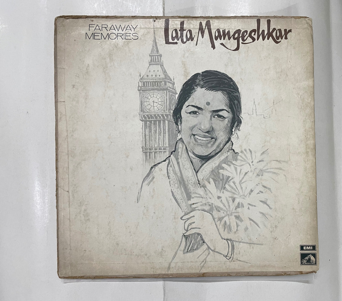 Faraway Memories - Lata Mangeshkar Used Vinyl LP Record
