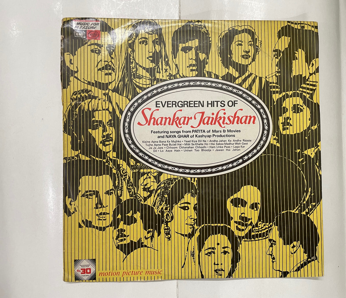 Evergreen Hits Of Shankar Jaikishan - Shankar-Jaikishan Used Vinyl LP Record