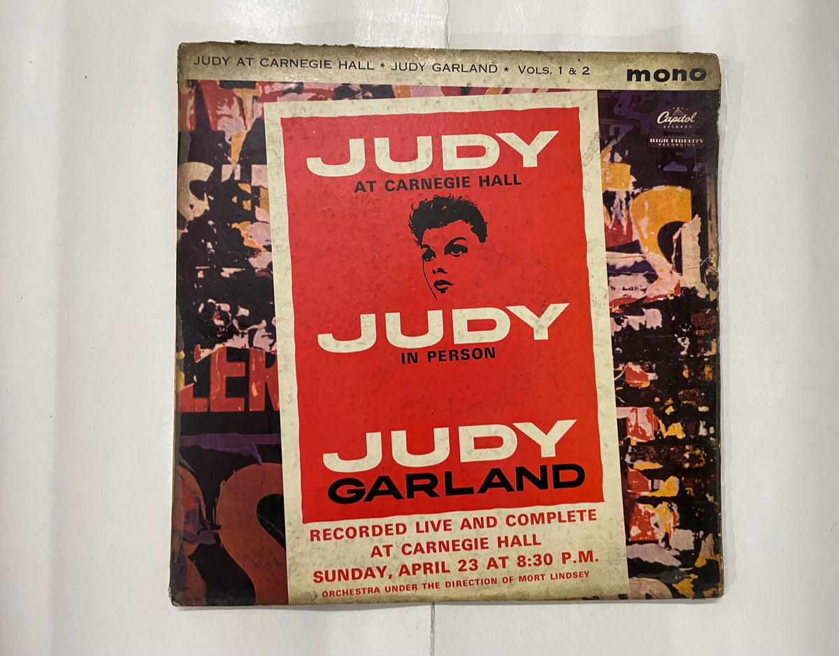 Judy At Carnegie Hall - Judy In Person - Judy Garland Used Vinyl LP Record
