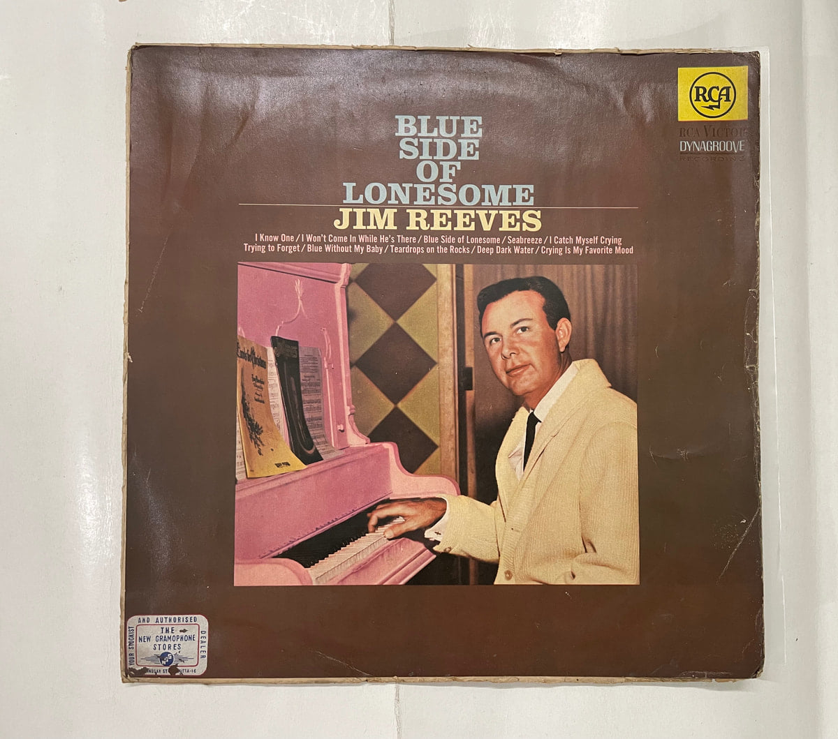 Blue Side Of Lonesome - Jim Reeves Used Vinyl LP Record