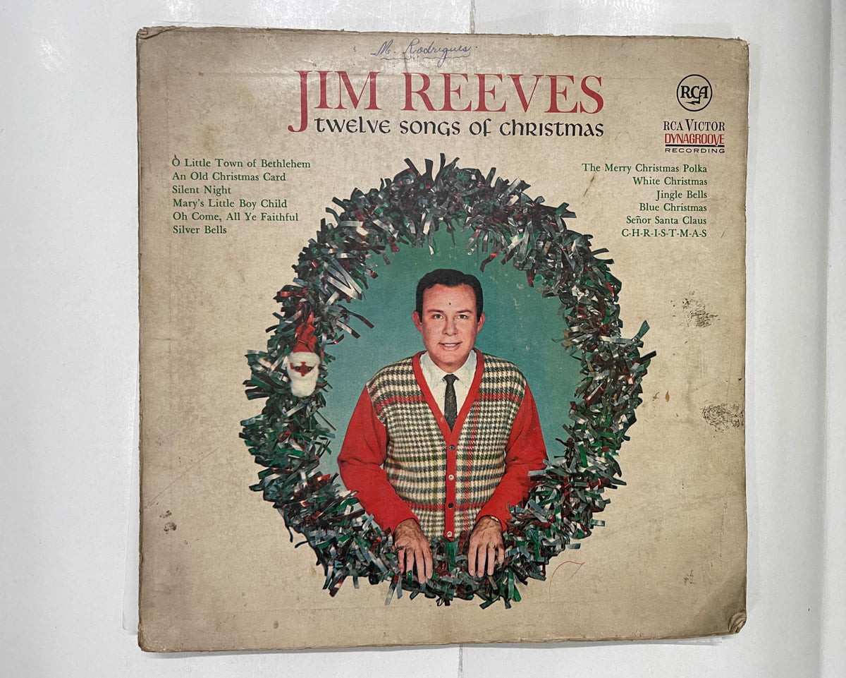 Twelve Songs Of Christmas - Jim Reeves Used Vinyl LP Record
