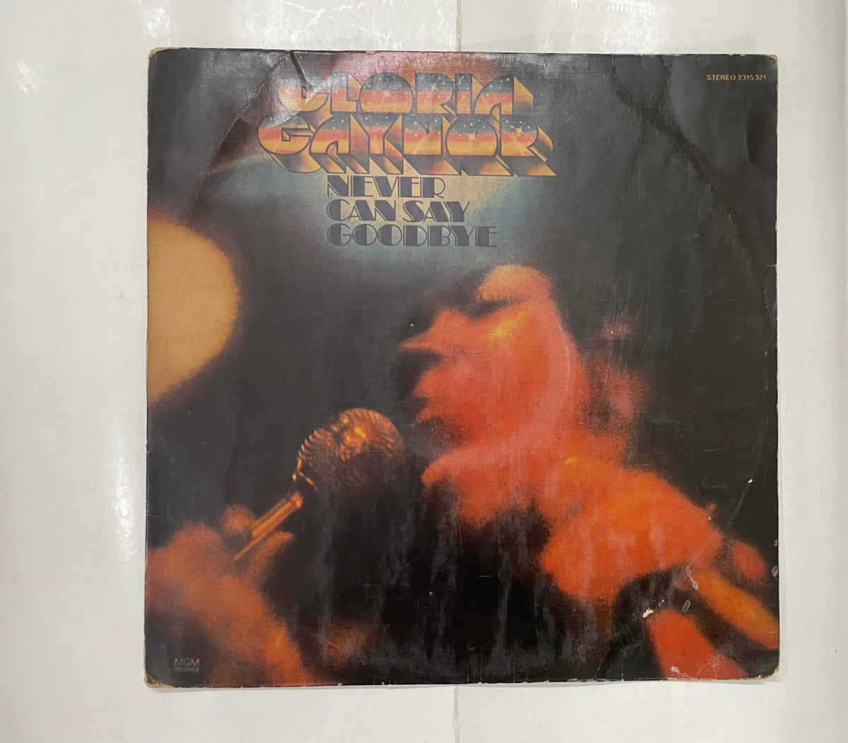 Never Can Say Goodbye - Gloria Gaynor Used Vinyl LP Record