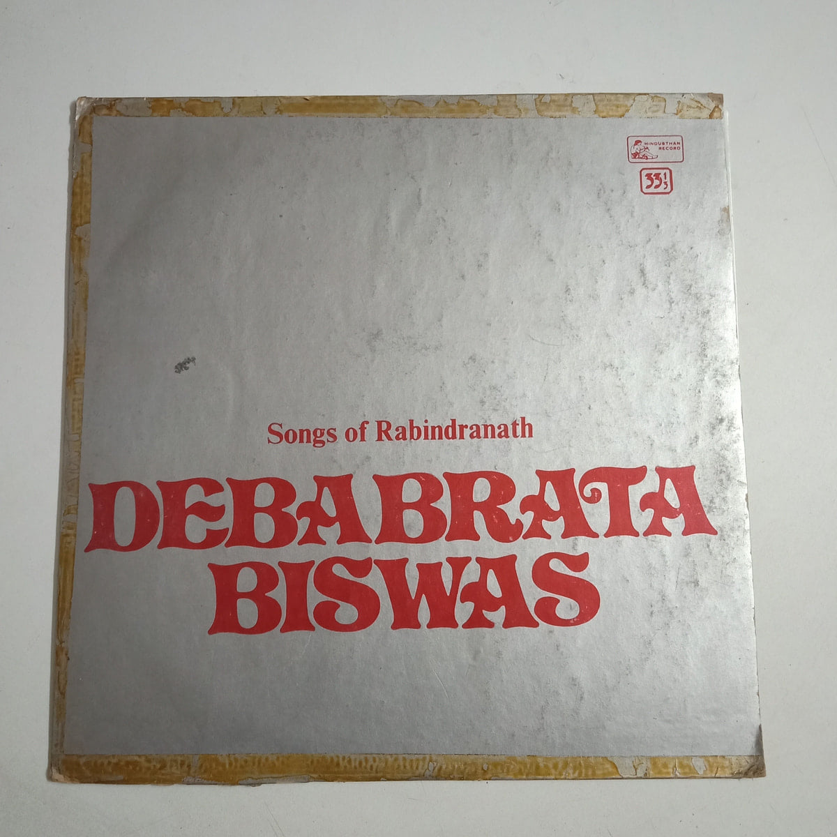 Songs of Rabindranath - Debabrata Biswas Used Vinyl LP Record