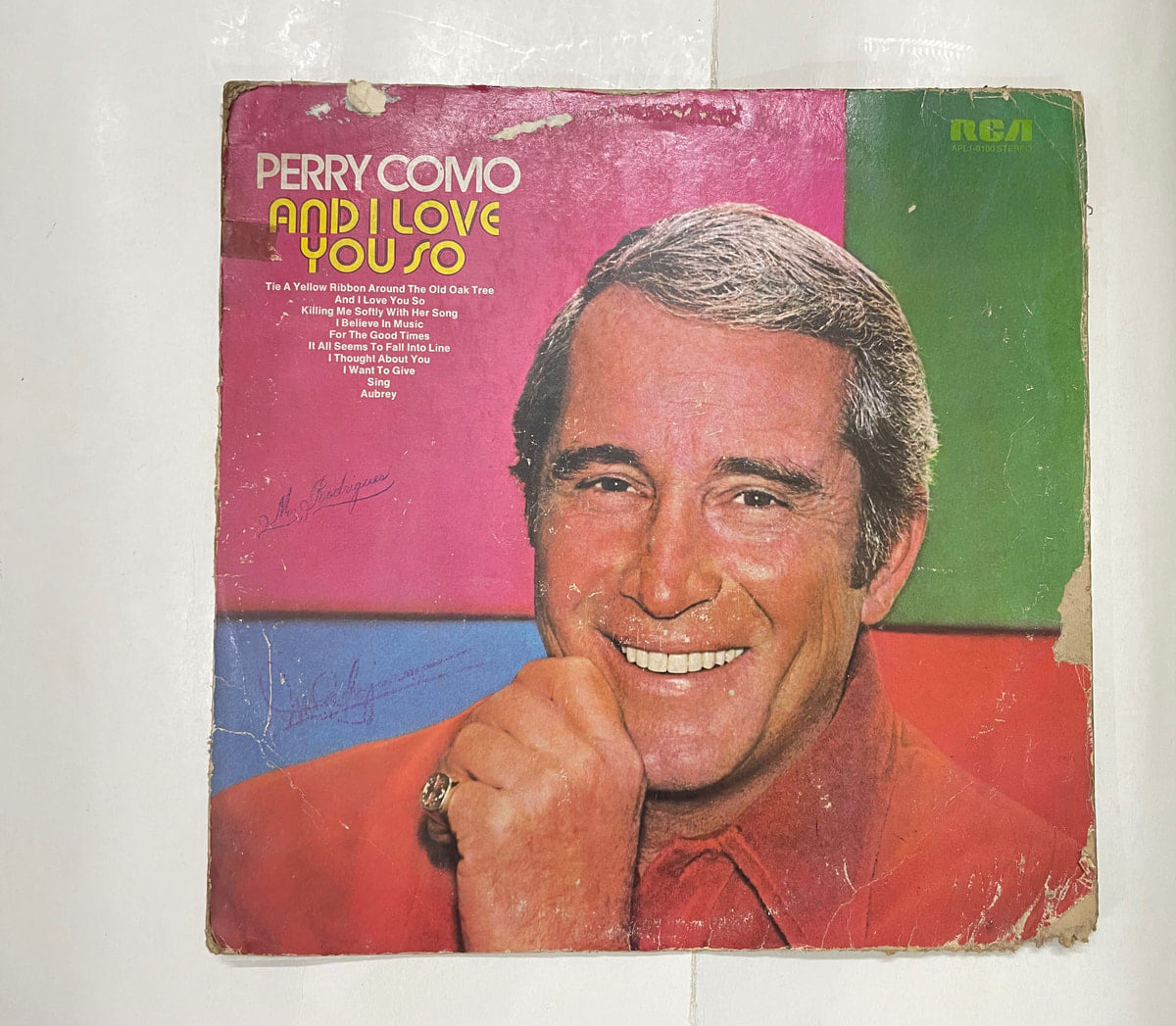 And I Love You So - Perry Como Used Vinyl LP Record