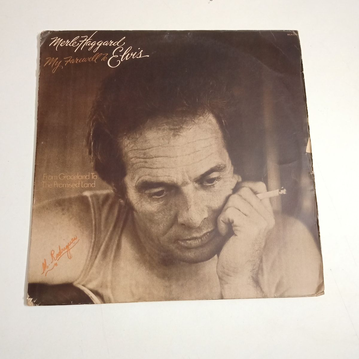 My Farewell To Elvis - Merle Haggard Used Vinyl LP Record
