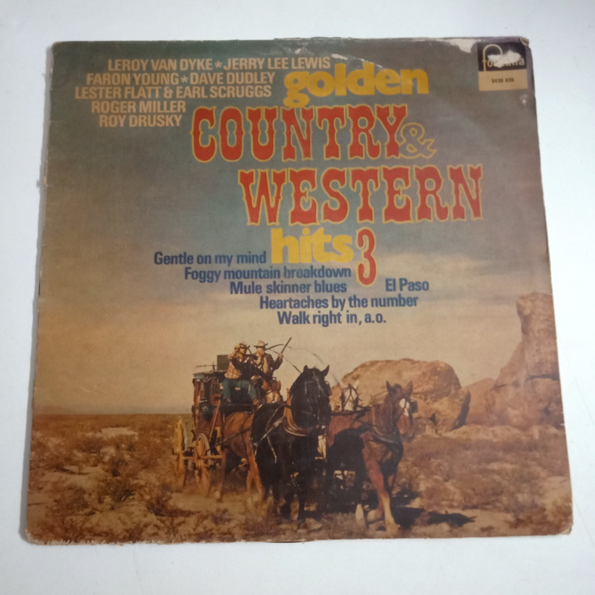 Golden Country &amp; Western Hits 3 - Various Artists Used Vinyl LP Record