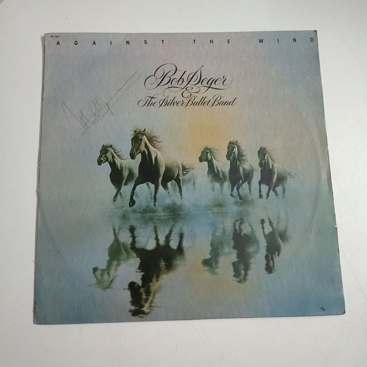 Against The Wind - Bob Seger And The Silver Bullet Band Used Vinyl LP Record