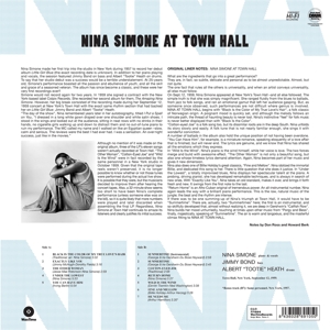 At Town Hall - Simone, Nina - LP - Brand New Vinyl (Arrives in 20days)