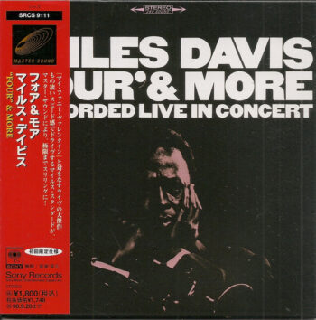 'Four' & More - Recorded Live In Concert - Miles Davis - Audio CD - Pre Owned CDs (Arrives in 14days)