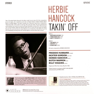 Takin' Off - Hancock, Herbie - LP - Brand New Vinyl (Arrives in 20days)