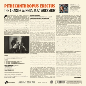 Pithecantropus Erectus - Mingus, Charles - LP - Brand New Vinyl (Arrives in 20days)
