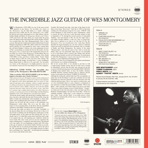 The Incredible Jazz Guitar Of Wes Montgomery - Montgomery, Wes - LP - Brand New Vinyl (Arrives in 20days)