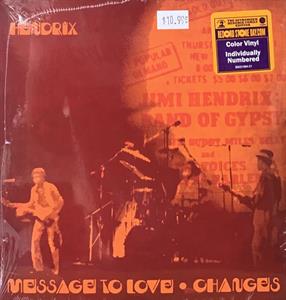 Message Of Love / Changes - Hendrix, Jimi - 12" Single - Brand New Vinyl (Arrives in 20days)