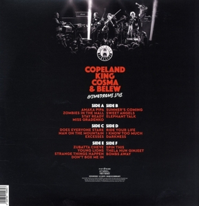 Gizmodrome Live - Copeland, King, Cosma ... - LP - Brand New Vinyl (Arrives in 20days)