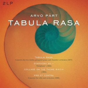 Tabula Rasa/symphony 1/collage On A Theme B-a-c-h/pro Et Contra - Arvo Part - LP - Brand New Vinyl (Arrives in 20days)