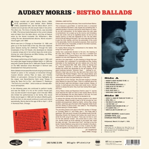 027 AUDREY MORRIS BISTRO BALLADS.indd