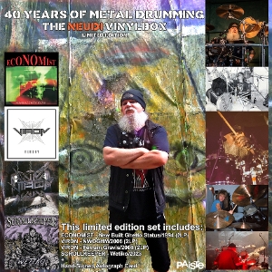 40 Years Of Metal Drumming - V/a - LP - Brand New Vinyl (Arrives in 20days)