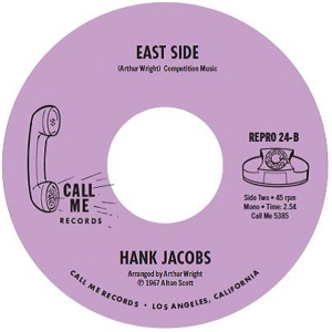 7-elijah Rockin' With Soul / East Side - Hank Jacobs - LP - Brand New Vinyl (Arrives in 20days)
