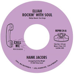 7-elijah Rockin' With Soul / East Side - Hank Jacobs - LP - Brand New Vinyl (Arrives in 20days)