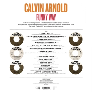 Funky Way - Calvin Arnold - LP - Brand New Vinyl (Arrives in 20days)
