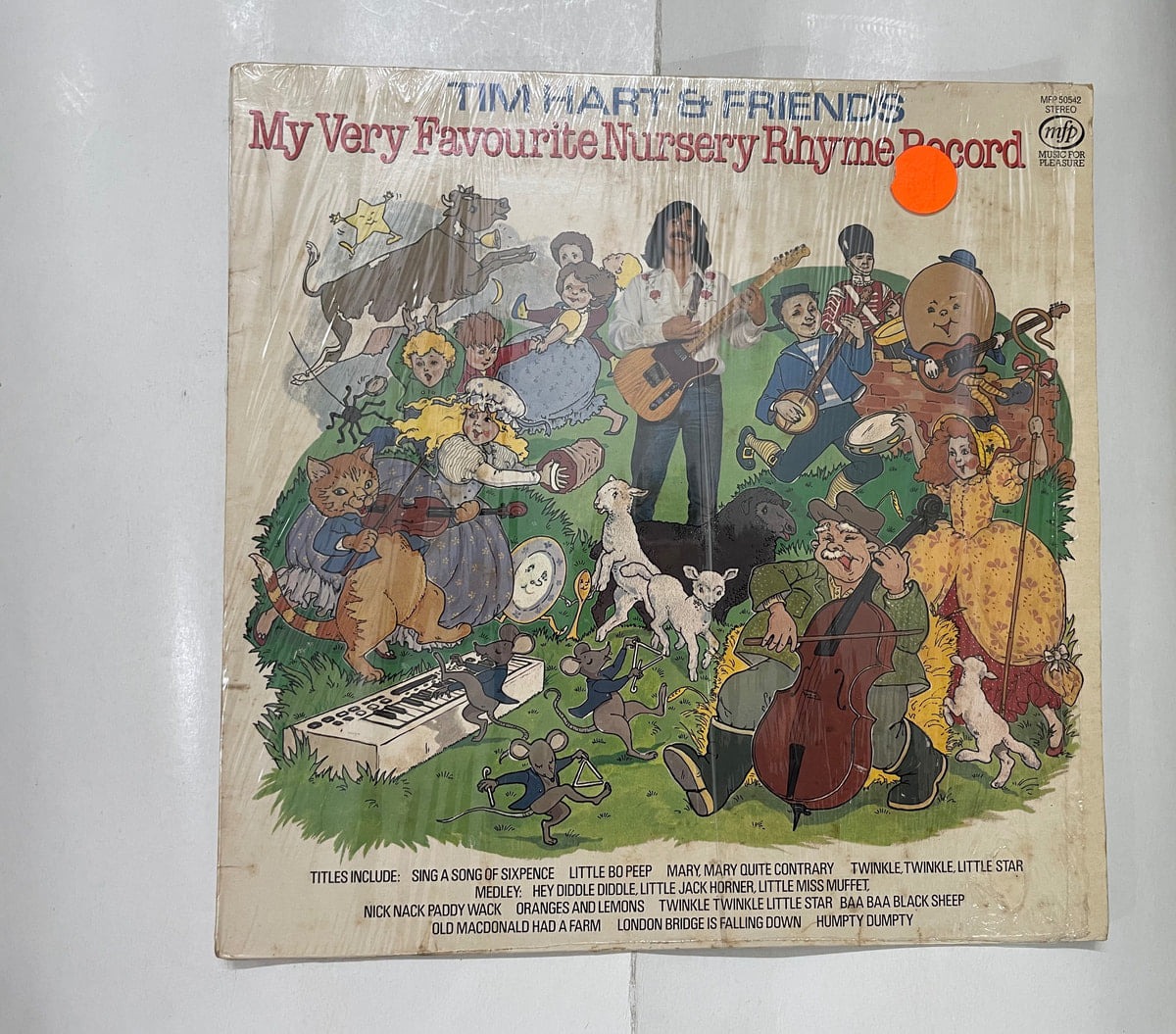 My Very Favourite Nursery Rhyme Record - Tim Hart And Friends Used Vinyl LP Record