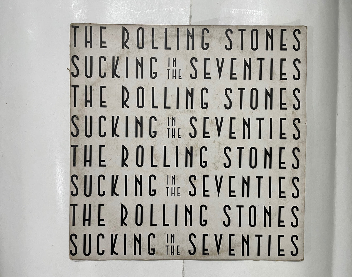 Sucking In The Seventies - The Rolling Stones Used Vinyl LP Record